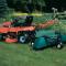 ProLawn's Tow Kit with Single Section attached to Simplicity lawn tractor